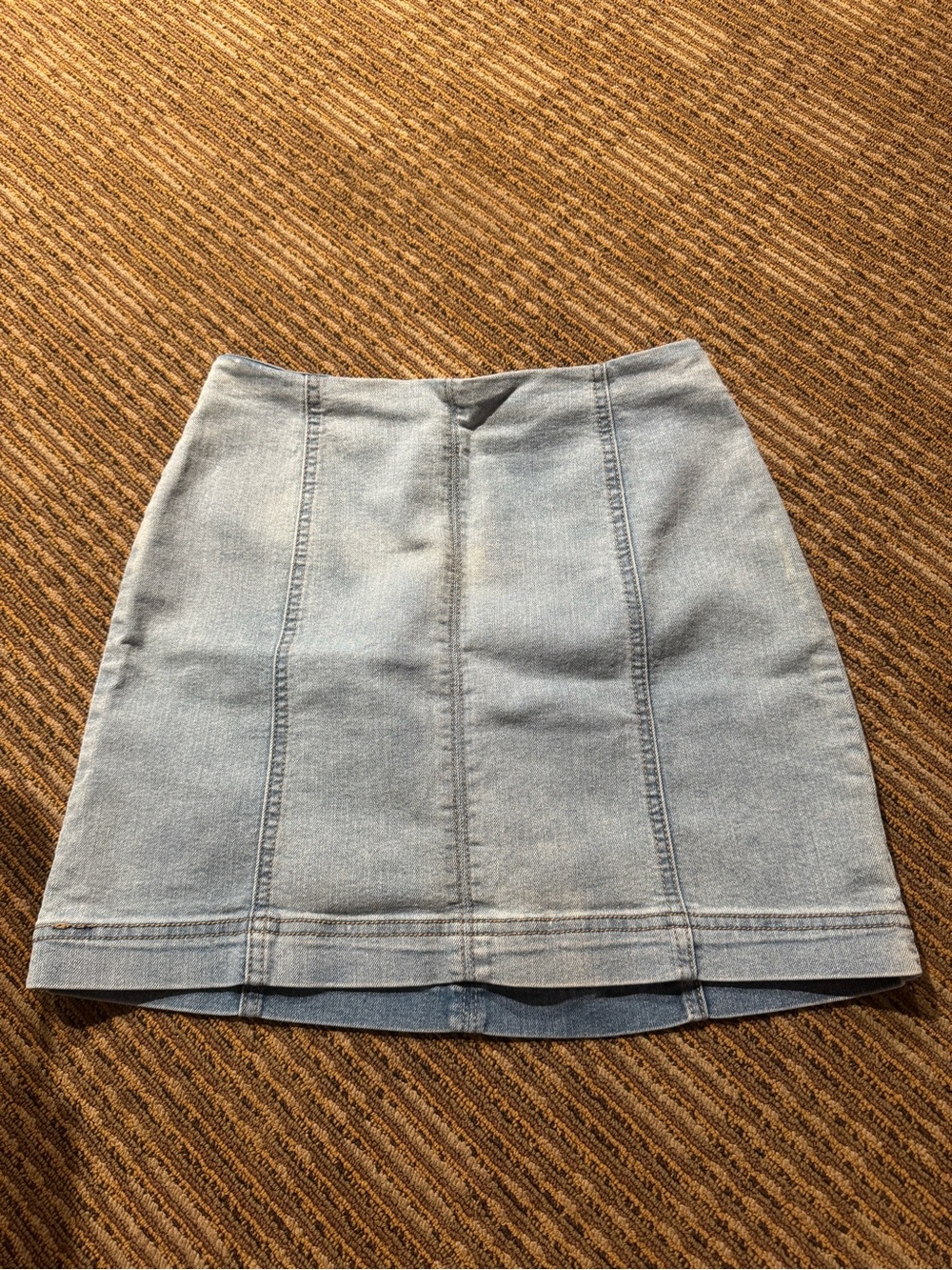 wild fable Light Blue Denim Mini Skirt